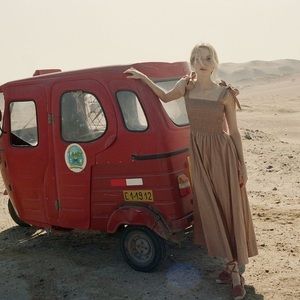 Doen smocked maxi dress